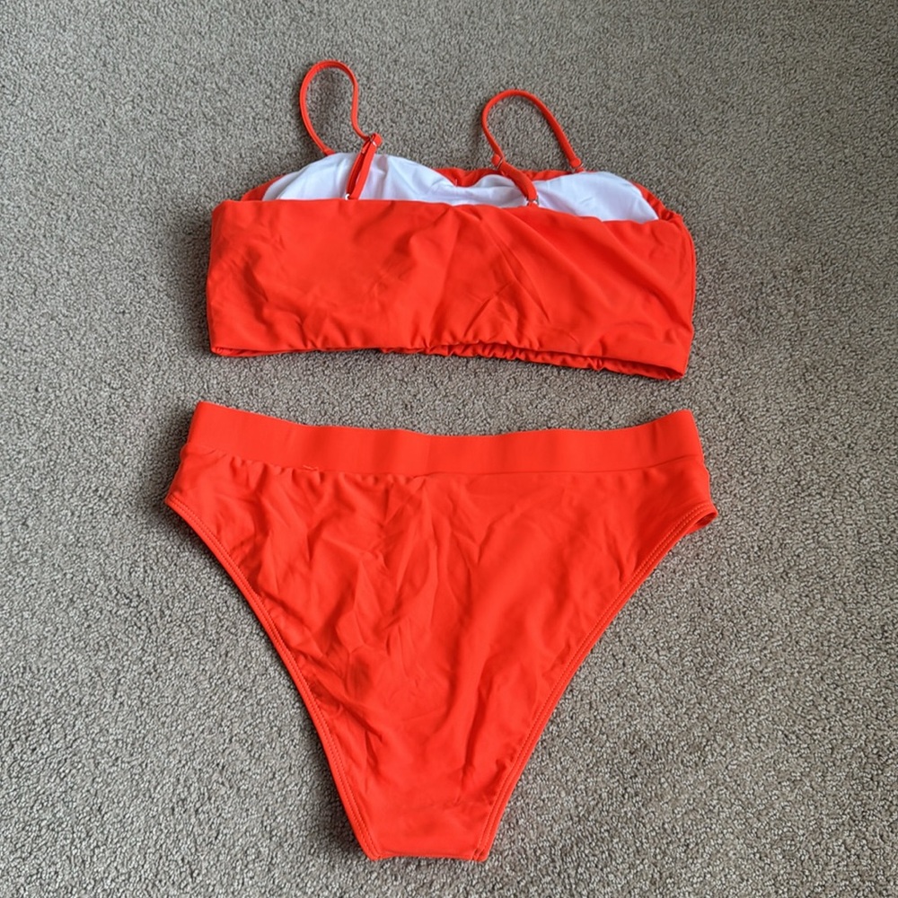 NWOT Orange Bikini 👙 - Picture 6 of 7